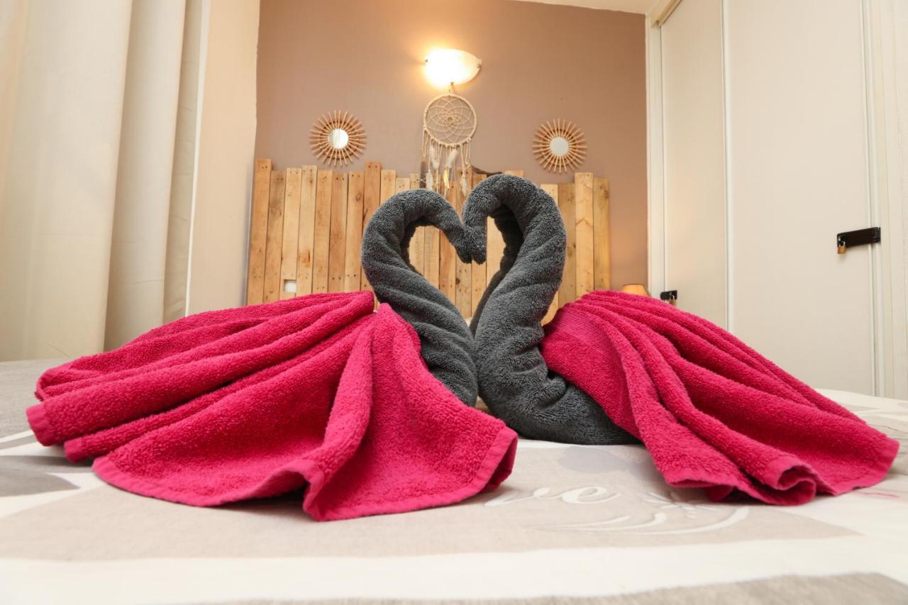 Les Bulles Medievales - Appartement Dedie Au Bien Etre Avec Spa - Netflix Et Wifi - Climatisation Carcassonne Exteriör bild